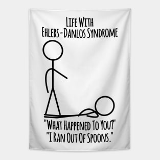 Life With Ehlers-Danlos Syndrome - Ran Out Of Spoons Tapestry