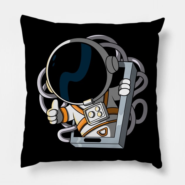 Astro Phone Pillow by pedrorsfernandes