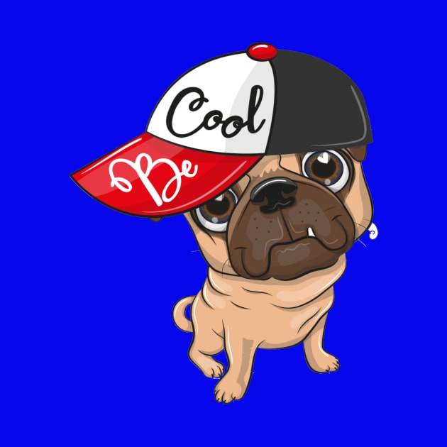 Pug Dog Be Cool by amramna