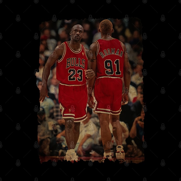 MJ and Rodman Vintage by CAH BLUSUKAN