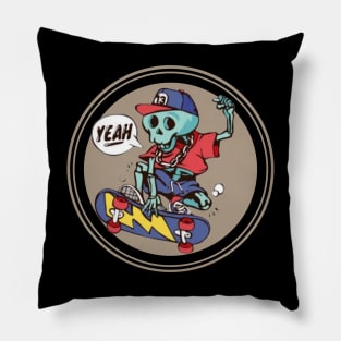 Skateskull Pillow