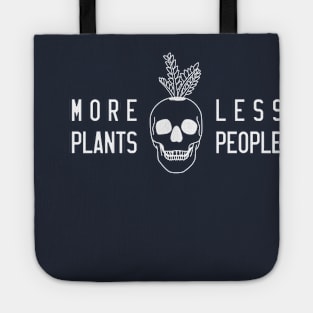 More Plants Less People Tote