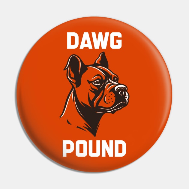 Dawg Pound Pin by mbloomstine