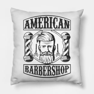 American Barbershop 78 Pillow