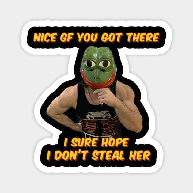 Pepe Frog 2 Magnet by RKBJJ