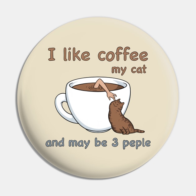 I like coffee my cat and may be 2 people Pin by comicada