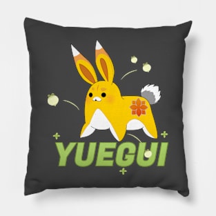 Yellow Rabit Yuegui - Genshin Impact Pillow