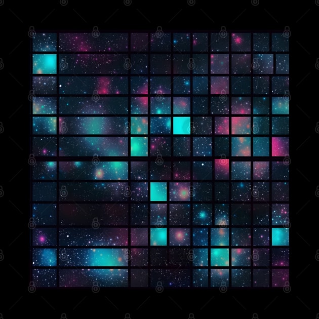 Unfathomable Universe - Infinite Nebula Seamless Pattern by nelloryn