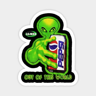 Pepsi - Out Of This World - Aliens Magnet