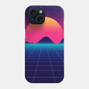 Throwback Sunset Synthwave Phone Case