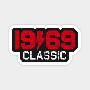 1969 Classic Rock 50th Birthday Gift Magnet