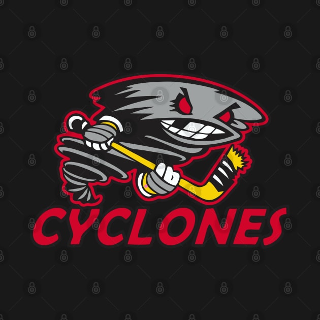 Cyclones Hockey Logo by DavesTees