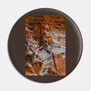 Brown white abstract surface from a scratched stonewall 1 Pin