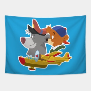 Baloo & Kit Tapestry