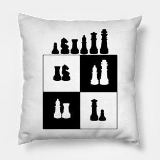 Make chess not war Pillow