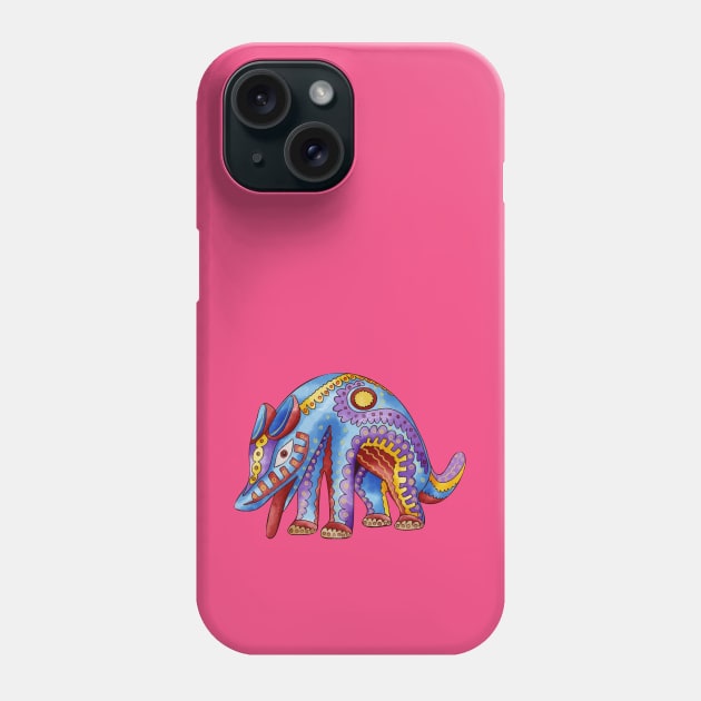 Traditional Toy. Ant-eater Phone Case by CatCoconut-Art