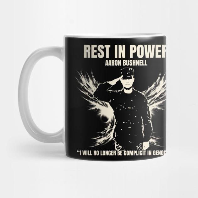 Rest In Power - Aaron Bushnell - Mug