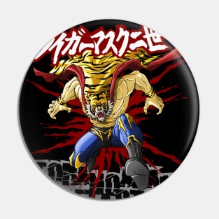Tiger Man Manga And Anime Pin