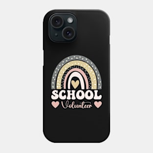 Funny Appreciation Day Christmas School Volunteer Phone Case