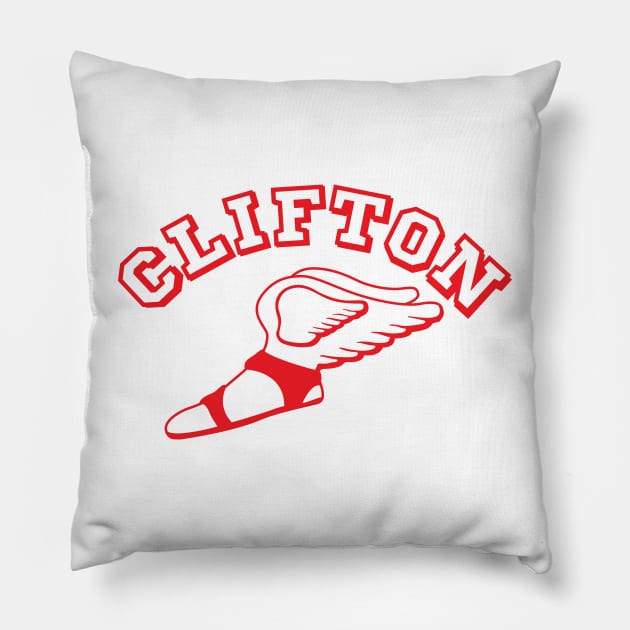 Clifton Pillow by MindsparkCreative