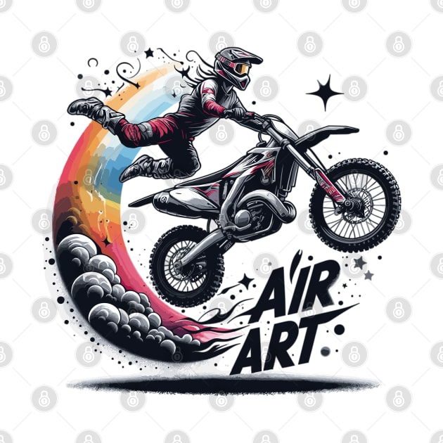 Dirt bike by Vehicles-Art