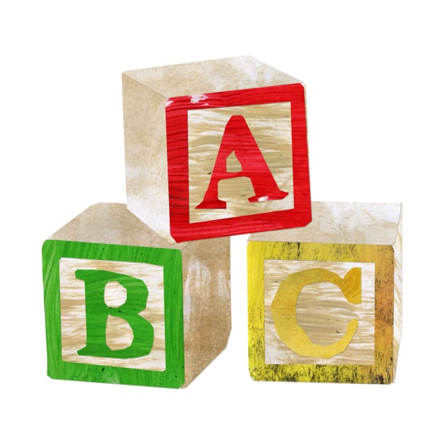 Alphabet blocks by Babban Gaelg