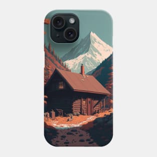 Mountain Hut Phone Case