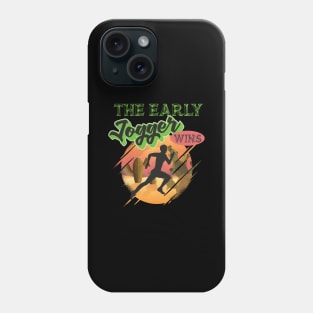 Funny Marathon Running and Cross Country Trail Runner Phone Case