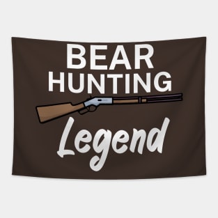 Bear hunting legend Tapestry