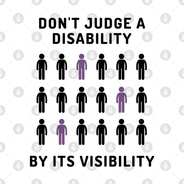 Disability Visability Black Text by nimazu