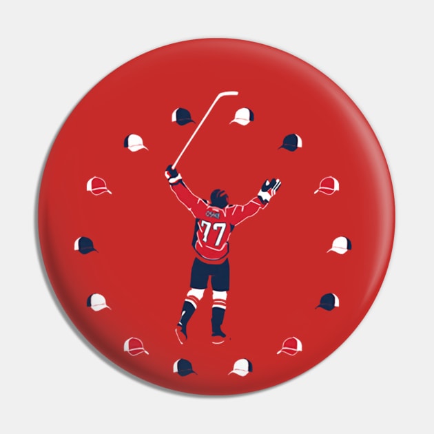 T.J. Oshie Hat Trick Pin by stevenmsparks