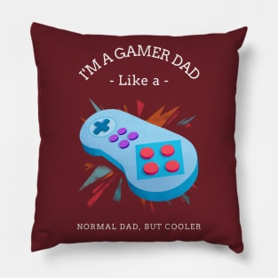 Gamer Dad Pillow