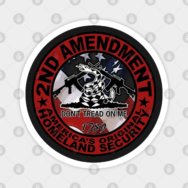 2nd Amendment Tactical Magnet by  The best hard hat stickers 