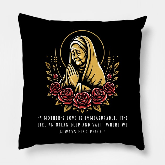 I love mom - mothers day Pillow by Rizstor