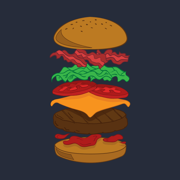 Hamburger Ingredients by Digster