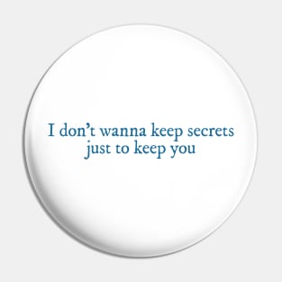 Cruel Summer lyrics cyan Pin