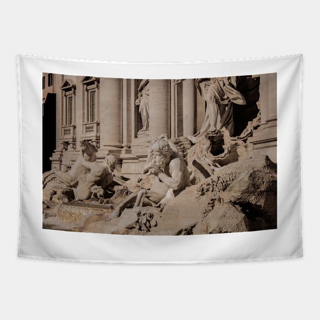 Trevi Fountain | Unique Beautiful Travelling Home Decor | Phone Cases Stickers Wall Prints | Scottish Travel Photographer  | ZOE DARGUE PHOTOGRAPHY | Glasgow Travel Photographer Tapestry by zohams