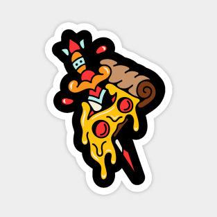 Pizza dagger Magnet