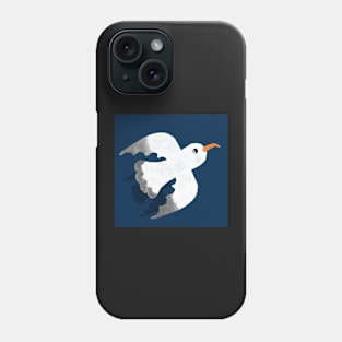 Lonely seagull Phone Case