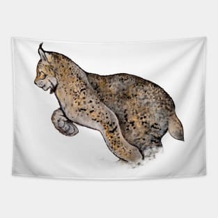 Beautiful cat - Lynx Tapestry