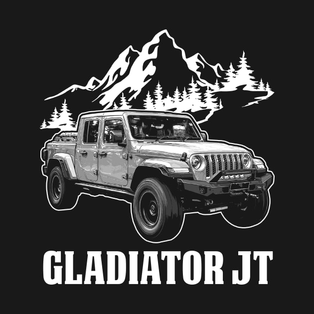 Jeep Gladiator JT series jeep car name by Madisen Harvey