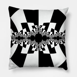 Monochrome Julia Set Pillow