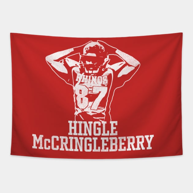 Hingle McCringleberry Excessive Touchdown Dance Tapestry by darklordpug