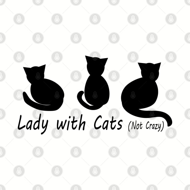 Lady with Cats (Not Crazy) by Nutmegfairy