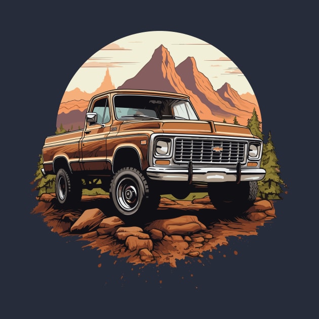 C10 Offroad in the mountains by Kid Relic