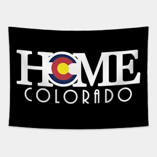 HOME Colorado (long white text) Tapestry