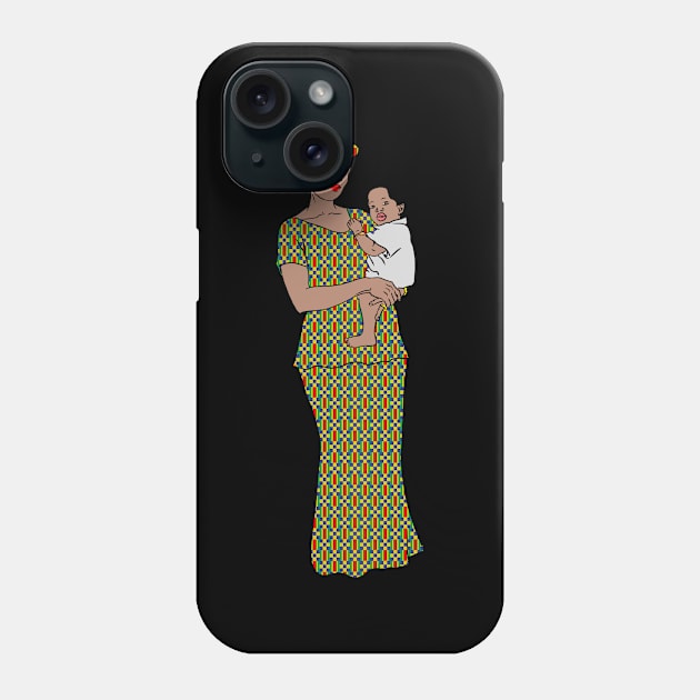 Mother and child Phone Case by Kyomaw