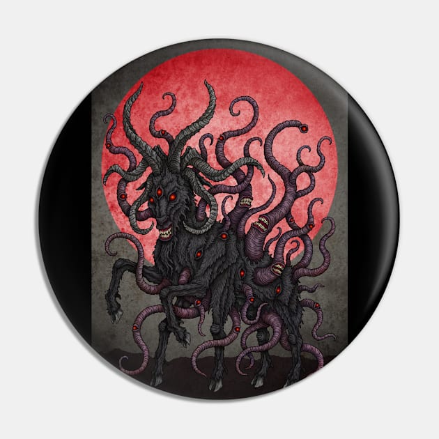 Black Goat Red Moon - Azhmodai 23 Pin by azhmodai