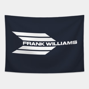 Frank Williams Racing 1969-70 team logo (no address) - white print Tapestry