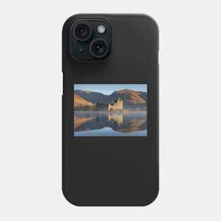 Golden sunrise on Kilchurn Castle Phone Case